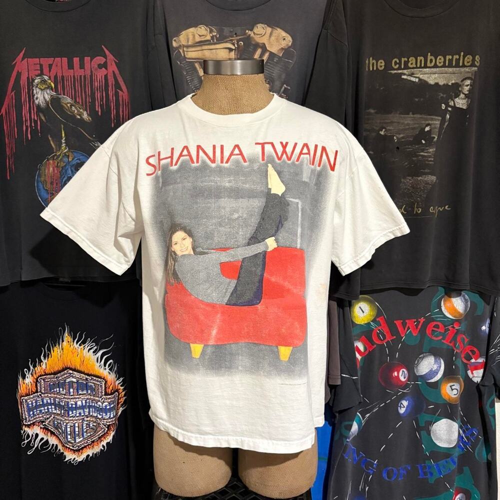 Vintage 1990s shania twain t shirt